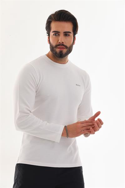 Ottoman Bisiklet Yakalı Sweatshirt