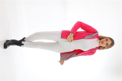 Tam Fermuarlı Kadın Polar