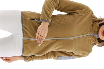 Tam Fermuarlı Kadın Polar