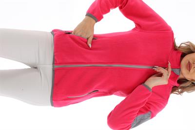 Tam Fermuarlı Kadın Polar