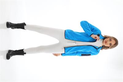 Tam Fermuarlı Kadın Polar