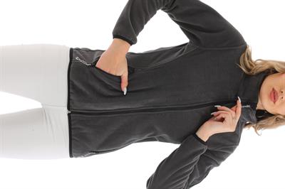 Tam Fermuarlı Kadın Polar