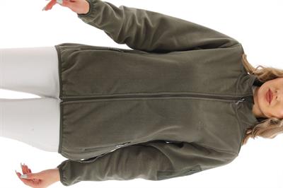 Tam Fermuarlı Kadın Polar