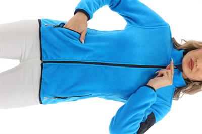 Tam Fermuarlı Kadın Polar