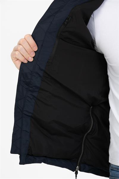 Tilki Kapşonlu Şişme Mont