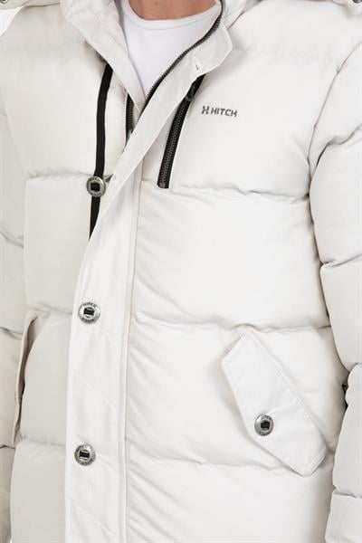 Tilki Kapşonlu Şişme Mont