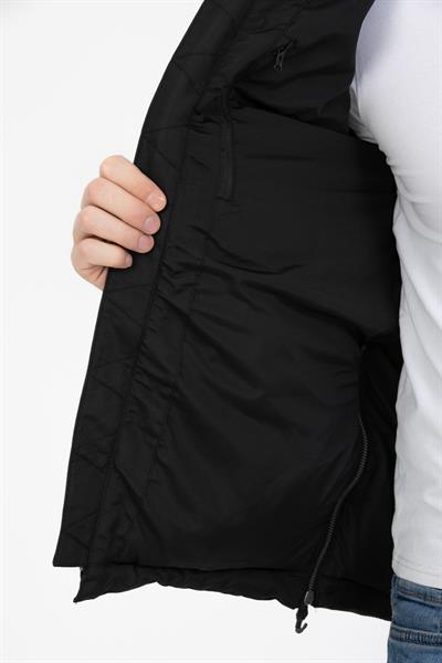 Tilki Kapşonlu Şişme Mont