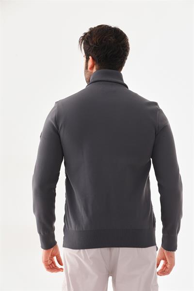 Triko Kaplamalı Ceket