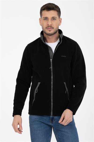 Yan Cep Fermuarlı Polar