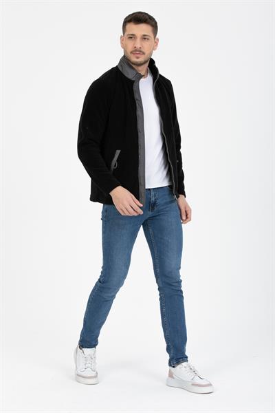 Yan Cep Fermuarlı Polar