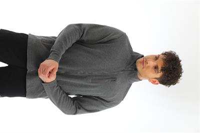 Yan Cepli Fermuarlı Selanik Hırka