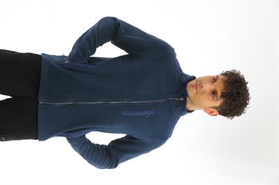 Yan Cepli Fermuarlı Selanik Hırka