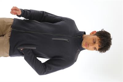 Yan Cepli Fermuarlı Selanik Hırka