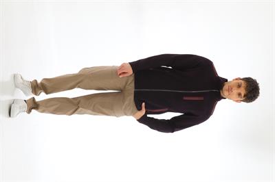 Yan Cepli Fermuarlı Selanik Hırka