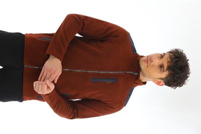 Yan Cepli Fermuarlı Selanik Hırka