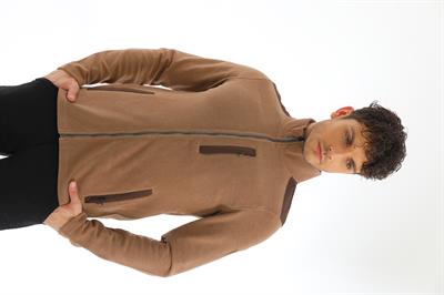 Yan Cepli Fermuarlı Selanik Hırka