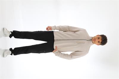 Yan Cepli Fermuarlı Selanik Hırka