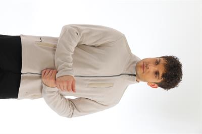 Yan Cepli Fermuarlı Selanik Hırka