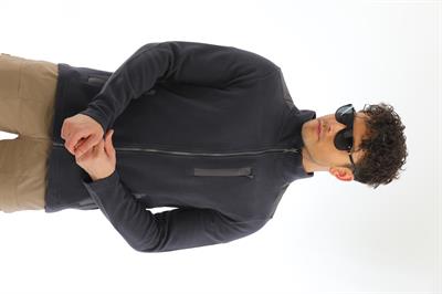 Yan Cepli Fermuarlı Selanik Hırka