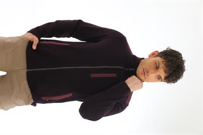 Yan Cepli Fermuarlı Selanik Hırka