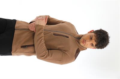 Yan Cepli Fermuarlı Selanik Hırka