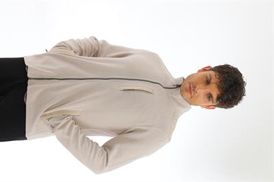 Yan Cepli Fermuarlı Selanik Hırka