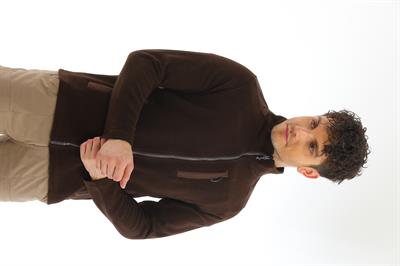 Yan Cepli Fermuarlı Selanik Hırka