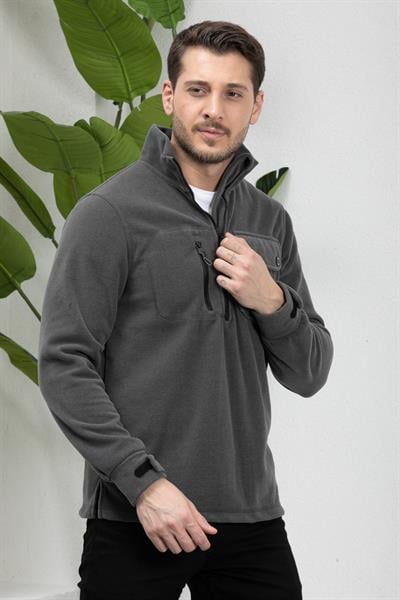 Yarım Fermuarlı Polar