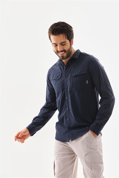 Zincir Cepli Poliamid Taktik Gömlek