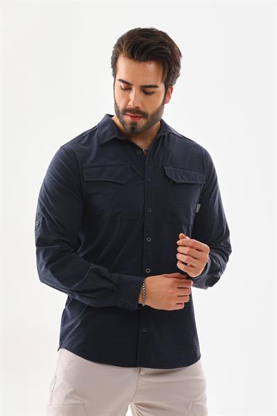 Zincir Cepli Poliamid Taktik Gömlek