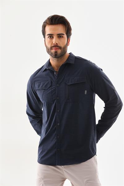 Zincir Cepli Poliamid Taktik Gömlek