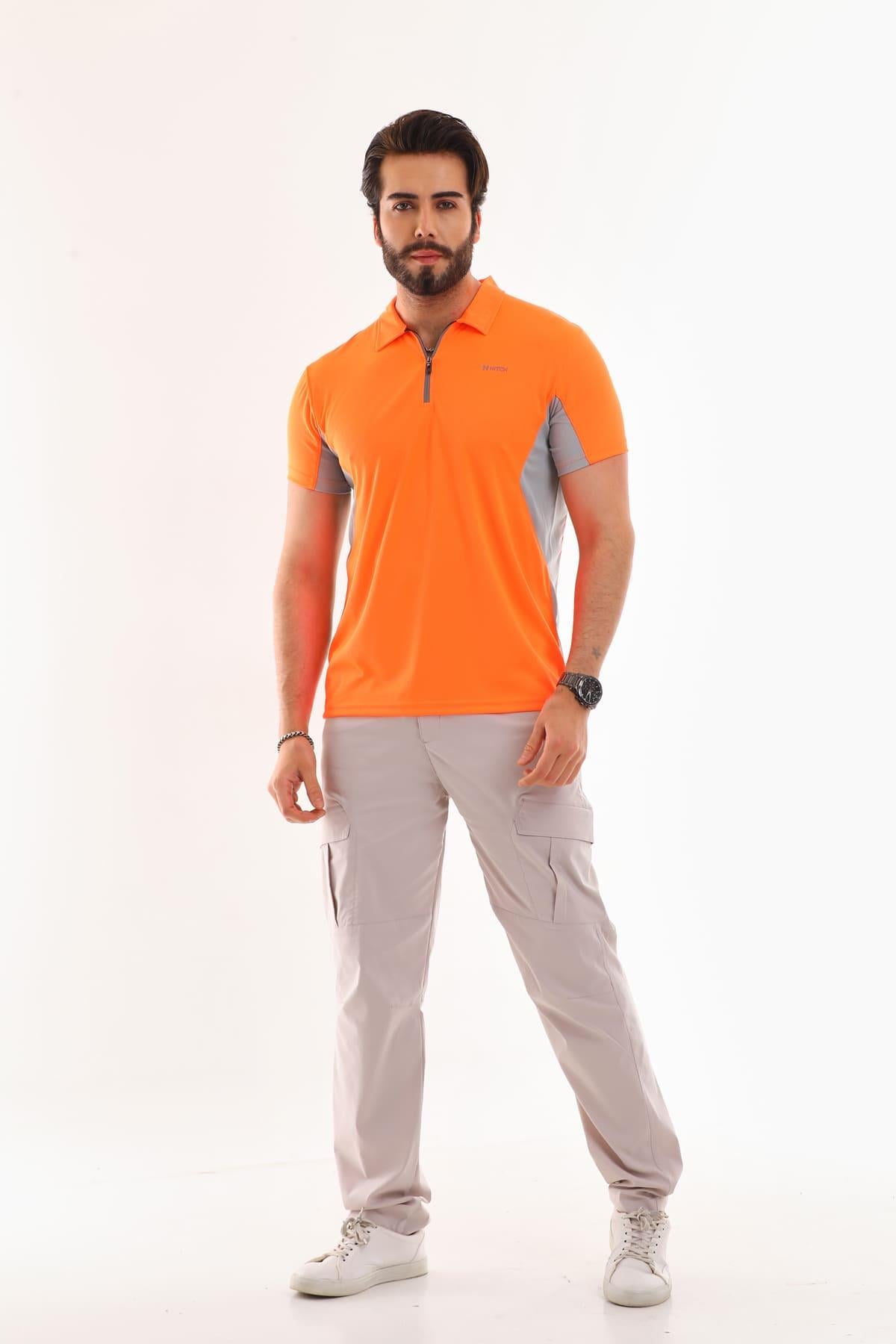 Nefes Alabilen Hakim Yaka Sport T-Shirt