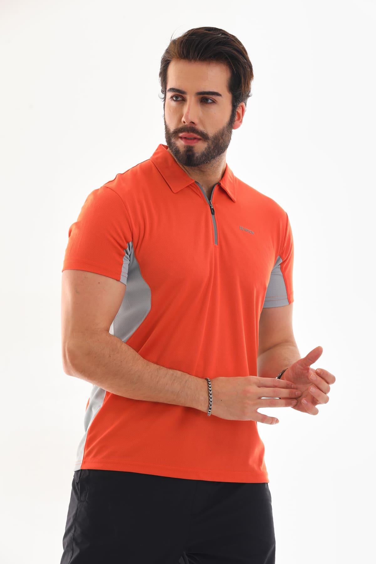 Nefes Alabilen Hakim Yaka Sport T-Shirt