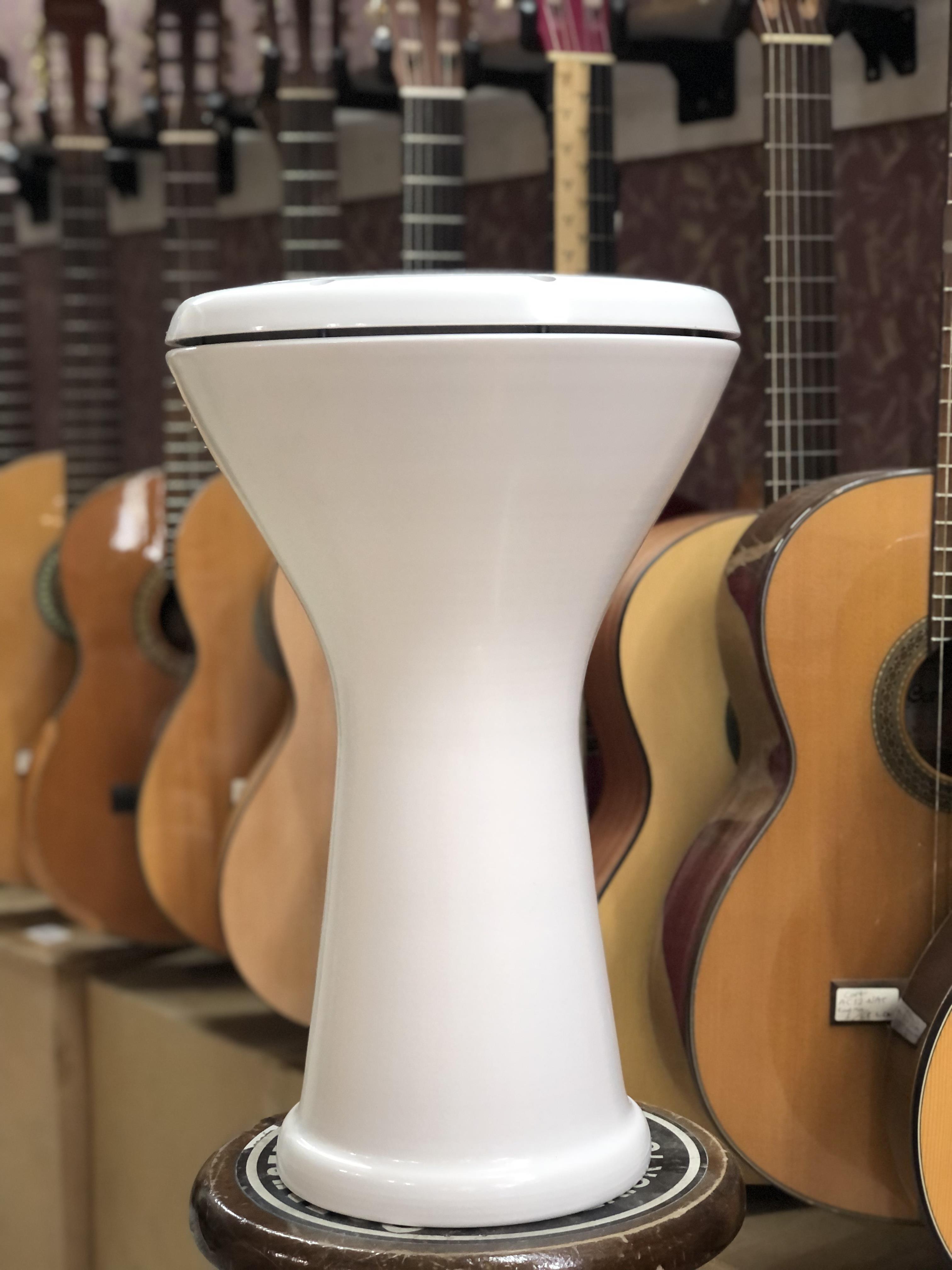 Vatan Alüminyum Döküm Beyaz Darbuka/Çömlek - 3027