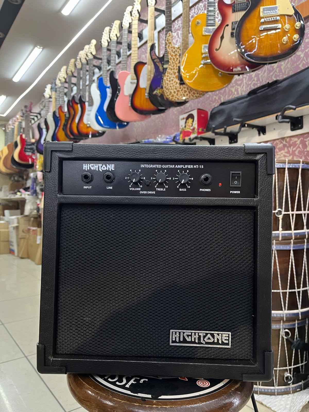 HİGH TONE HT15 - 15 WATT ÇİFT GİRİŞLİ COMBO AMFİ