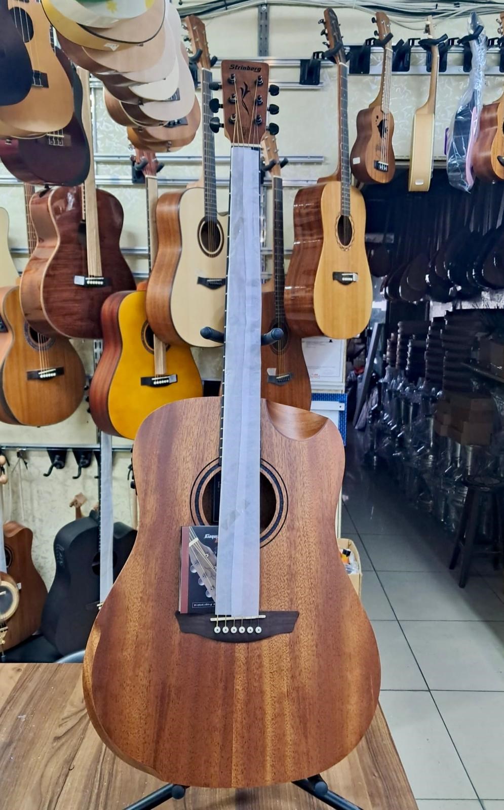 Strinberg Elektro Akustik Gitar Maun Şekilli Kasa Kod9475