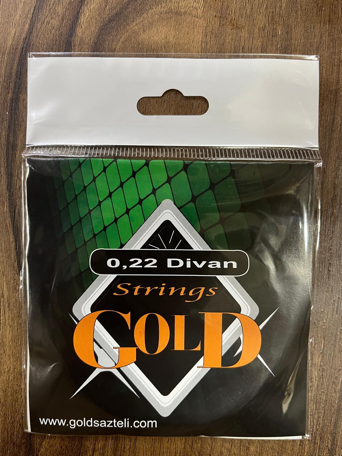 GOLD 0.22 DİVAN SAZ TELİ