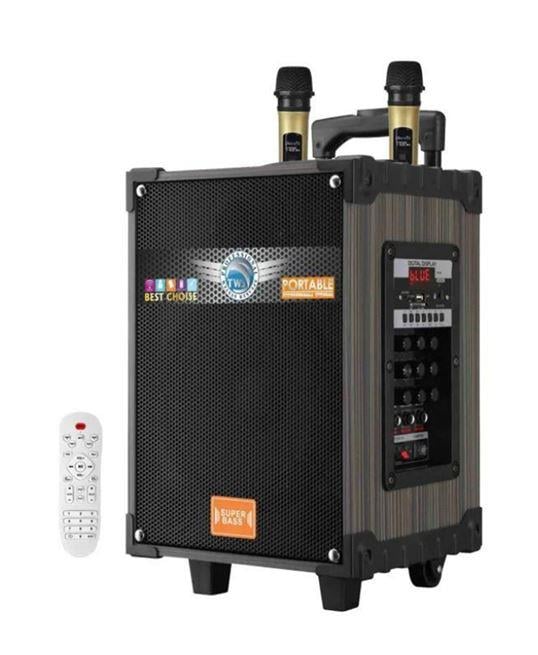 LT-912 Süper Bass Kumandalı Şarjlı Çift Mikrofonlu Hoparlör