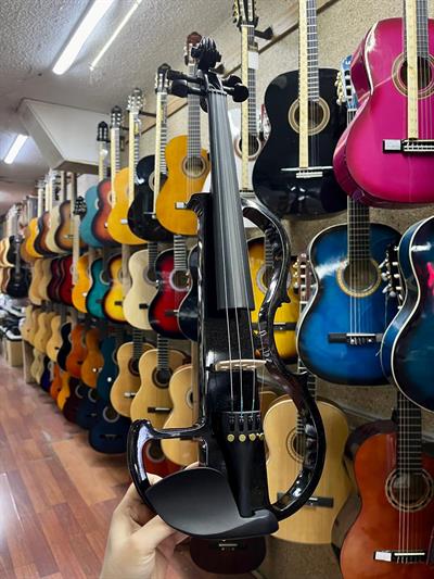 SİYAH ELEKTRO KEMAN- KULAKLIK+KABLO+YAY REÇİNE TAM SET