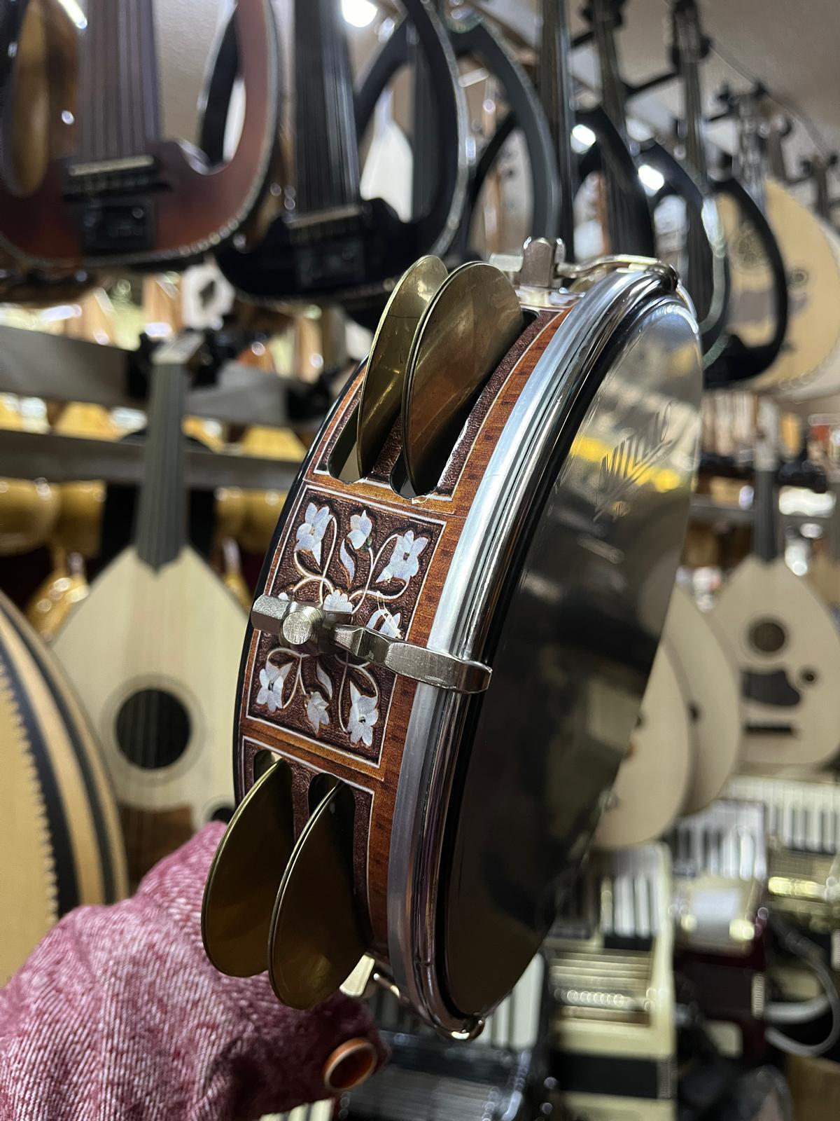 ZİLLİ TEF - SİYAH MİTELLO FİLMLİ KOD 8307