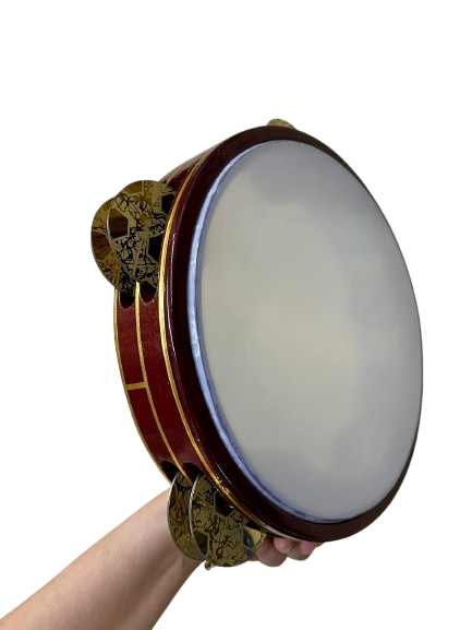 PROFESYONEL ZİLLİ ARAP TEFİ 24 CM KILIF DAHİL