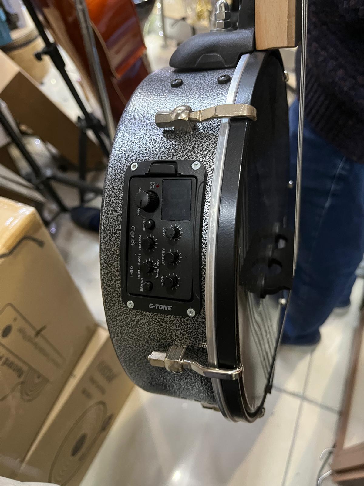 EKOLAYZIR SİSTEMLİ ELEKTRO BANCOD 11 TELLİ ENSTRÜMAN-KILIF VE CÜMBÜŞ TELİ DAHİL