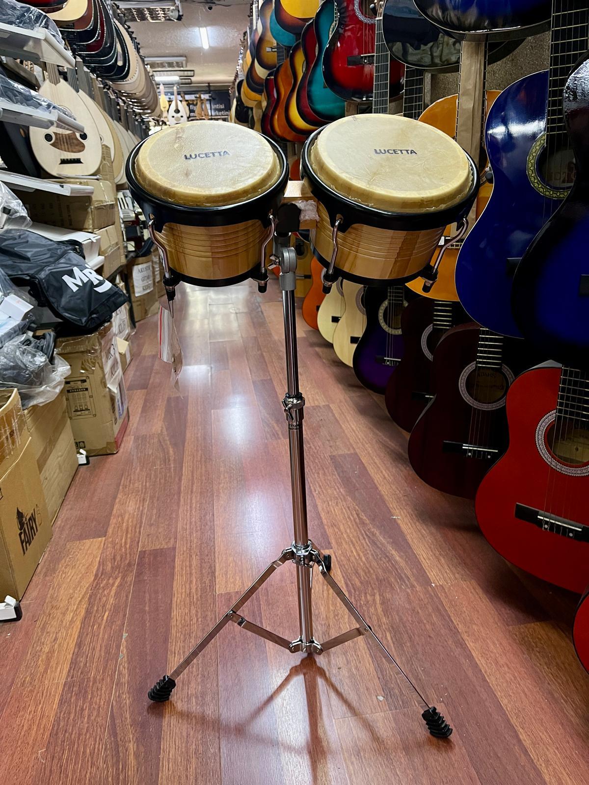 HAYVAN DERİLİ AĞAÇ BONGO 7'' ve 8'' ÇAP KOD 0764