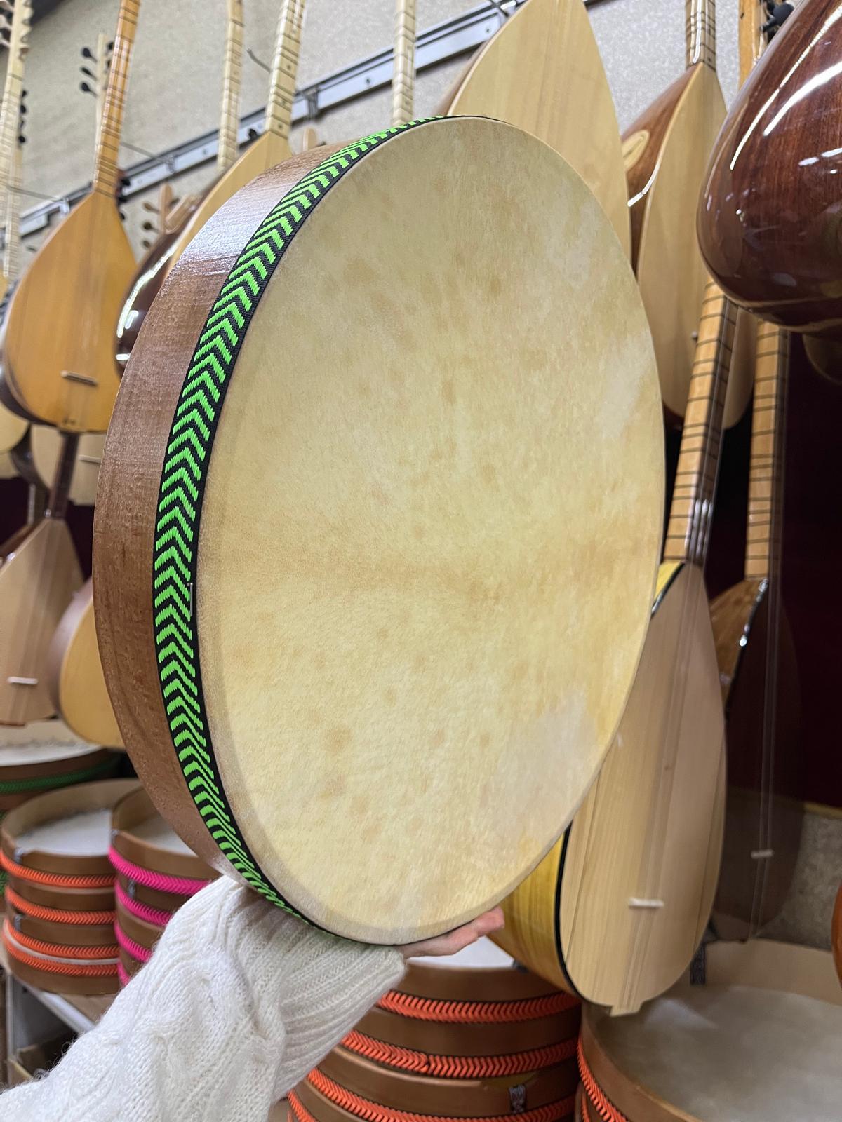 Hayvan Derisi Bendir 41-42 Cm Çaplı -kılıf Dahil