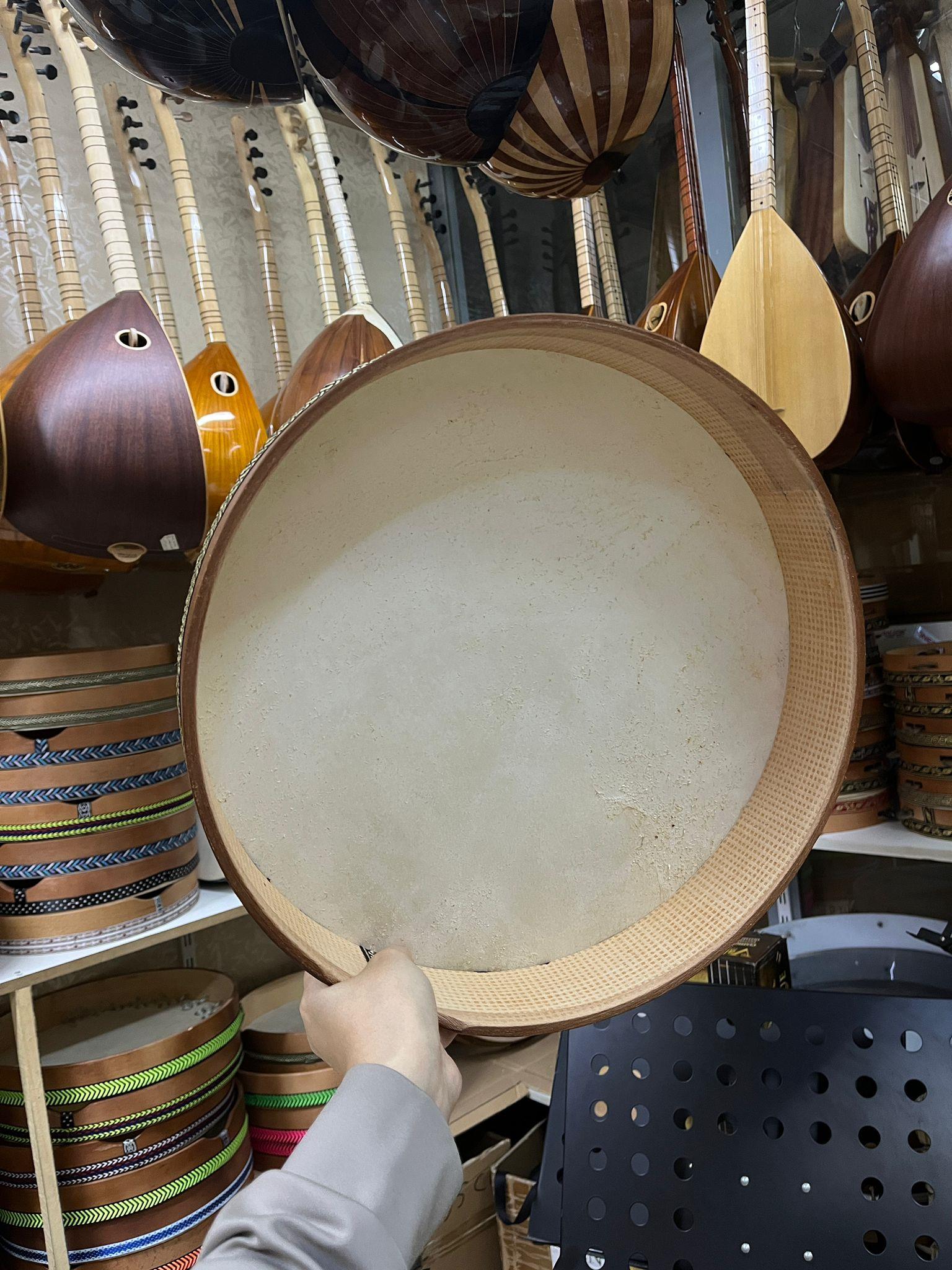 Hayvan (Keçi) Derisi Bendir / Def 37 Cm