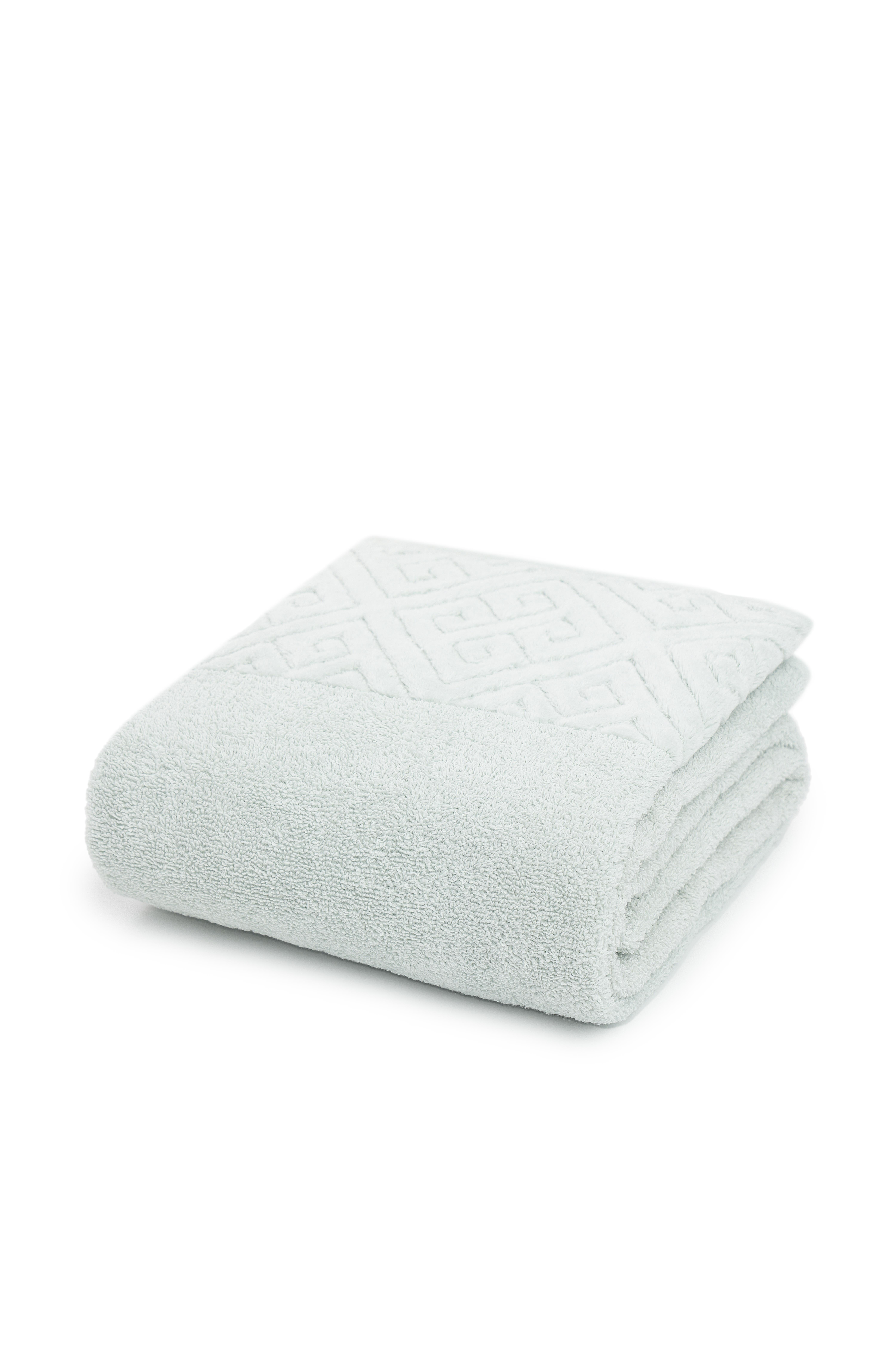 %100 Pamuk Banyo ve Baş Havlu Seti Mint