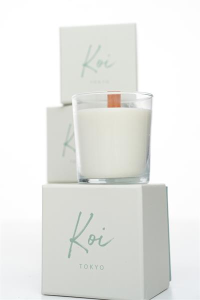 Kokulu Mum Bardak 200 gr - Soft Linen