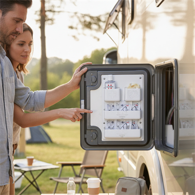 Karavan Kasetli Tuvalet Kapak Organizerı -Thetford , Dometic , Fiamma uyumlu