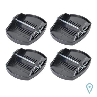 RHINO PRO Çekme Karavan Destek Ayağı Plakaları