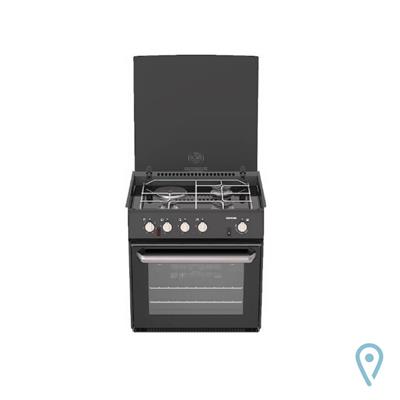 Thetford Triplex Plus 3 Gözlü Kapaklı Ocak Ve 36L Gazlı Karavan Fırın